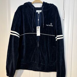 Sergio Tacchini Navy Blue Zip-Up Jacket